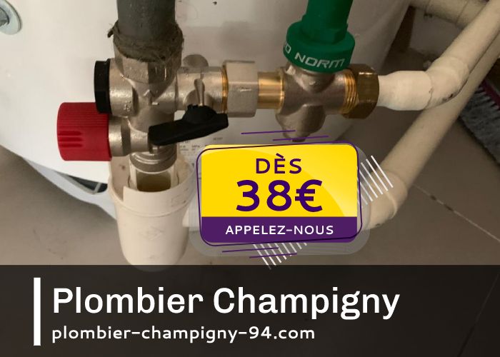 Plombier de Champigny